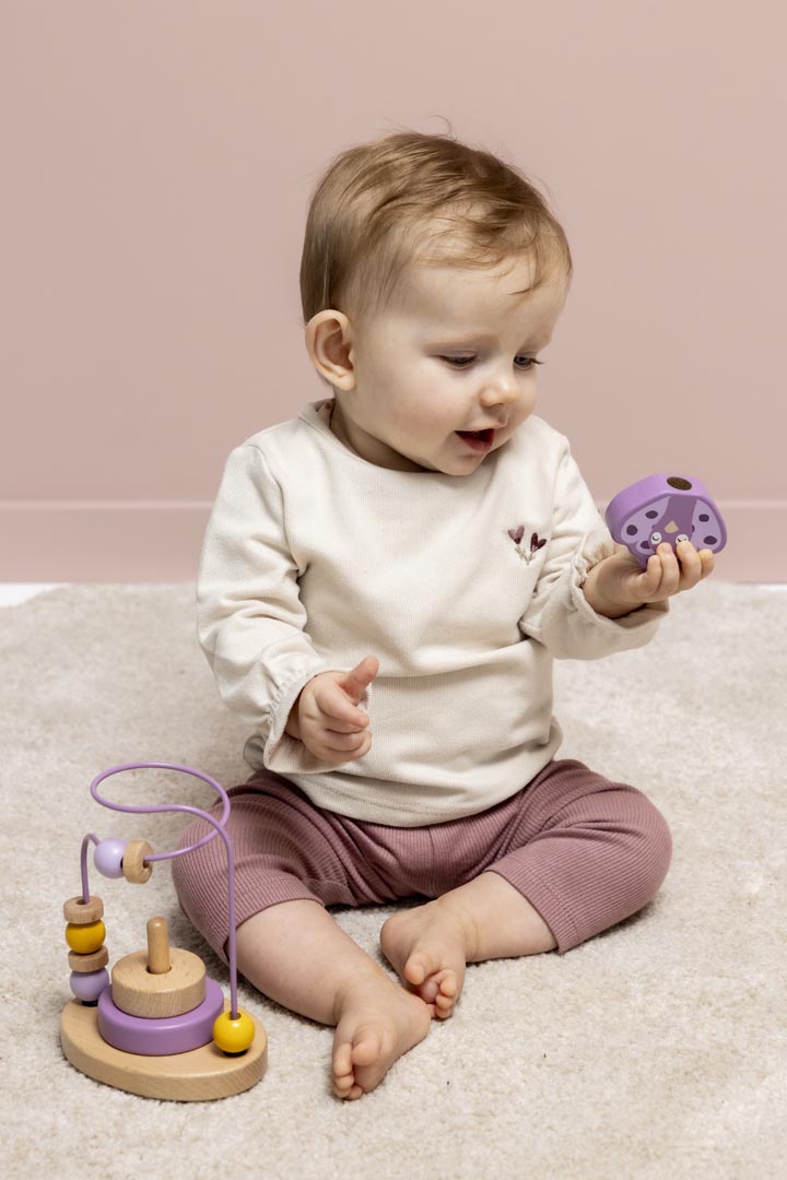 Laberinto de cuentas de madera - Mrs. Peacock